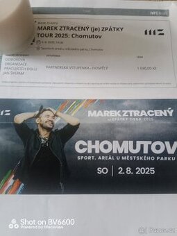 Marek Ztracený je zpátky tour 2025:Chomutov
