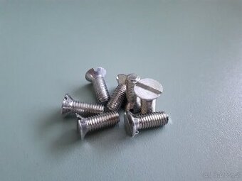 Šrouby M5x25 zápustná hlava