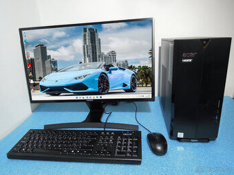 Herní Acer Aspire Intel i3-10100 1.5TB SSD GTX 1050ti 16GB
