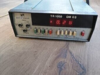 Stolní digitální multimetr EMG TR 1669 DM 03