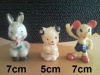 HRAČKY RETRO GUMOVÉ A PLYŠOVÉ