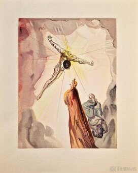 SALVADOR DALI - Zjavenie Krista (Dante - Božská komédia)