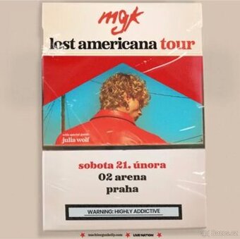 MGK : LOST AMERICANA TOUR - VIP Klubové patro O2 arena