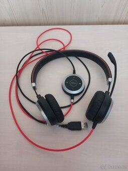 Sluchátka s mikrofonem Jabra Evolve 40 Duo MS