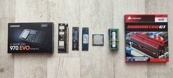Disky SSD +klasické, 250MB - 8TB / DDR3 paměti pro stolní PC