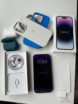 Apple Iphone 14 pro 512gb + sluchátka airpods pro