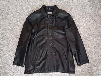 Kožená pánská bunda