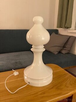 Osvětlovací sklo Ivan Jakeš střelec retro lampa
