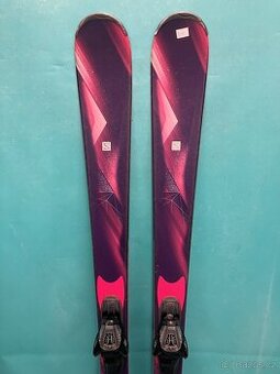 pěkné dámské lyže Salomon Lyra  v délce 161cm