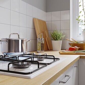 bílá plynová deska - IKEA