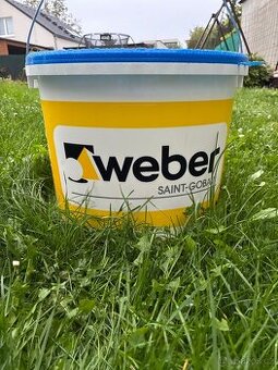 Barva fasádní weberton akrylát bílá 25 kg