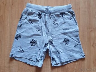 Nové teplákové světle modré kraťasy šortky sinsay v.128 s au