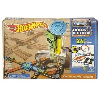 Hot Wheels Track Buil dráha lišácké kousky