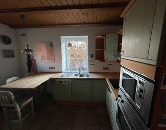 Severská kuchyně z masivu se spotřebiči,5888