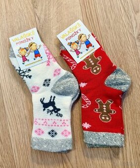 Dětské zimní ponožky Knebl 25-28 dva páry