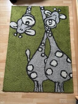Dětský koberec – žirafy, 120×170 cm