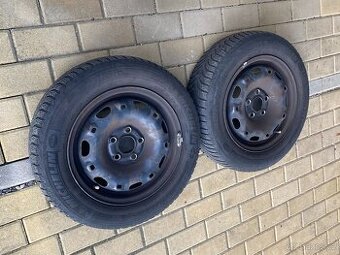 Cena celkem 1200 Kč, zimní kola, pneu MICHELIN, Fabia.