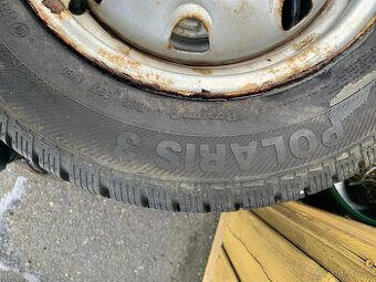 Prodám 4 ks zimních pneu 155/80R13