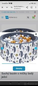 Suchý bazének s balónky