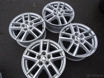 Alu disky na Škoda, 16", 5x100, ET 40, šířka 6,5J
