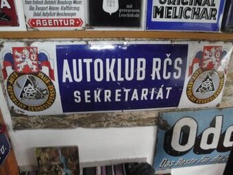 VELKÁ CEDULE AUTOKLUB RČS