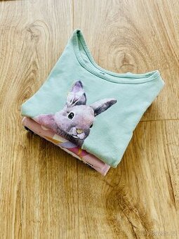 Dívčí trička s dlouhým rukávem vel. 92 H&M
