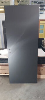 dveře 80/210cm Levé - bezfalcové - CPL černá grafit SAPELI