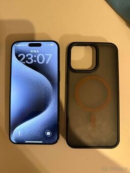 IPhone 15 pro max 256gb modrý