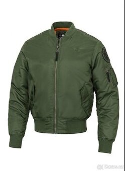 PitBull West Coast - pánská  bunda MA 1 VERANO olivová L