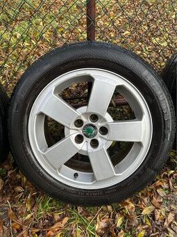 Alu kola 5x100 R16 originál Škoda