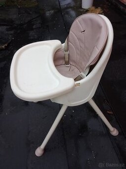 Dětská jídelní židlička plastová