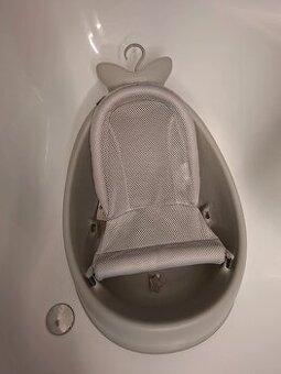Skip Hop - Dětská vanička s ergonomickou podložkou MOBY 3 še