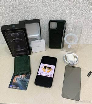 🍏 Apple iPhone 12 PRO 128GB - Gray (12m. ZÁRUKA) + DÁRKY
