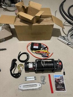 Prodám NOVÝ profi elektrický naviják VEVOR 12V 13500lbs