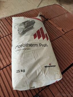 Porotherm profi - malta pro tenké spáry