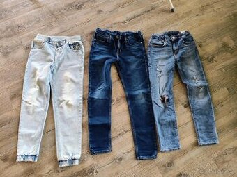 Kalhoty, džíny vel. 134