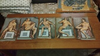 Obrazy Mužské akty. Fryč Liberec