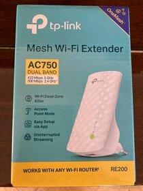 TP-Link RE200 AC750 Dual Band wifi extender
