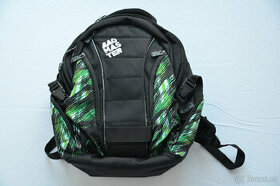Černo zelený školní batoh Bagmaster - 1