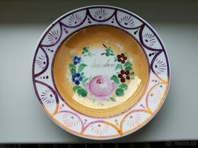 starožitný talíř - Andenken