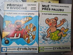 3x časopis: Čtyřlístek (23 a 31), Rychlé šípy 6/1969