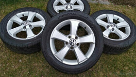 16 originál 5x112 VW GOLF 5/6 CADDY TOURAN letní 205/55 R16