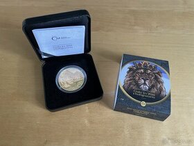 Prodám zlatou minci Český lev 2023 s hologramem