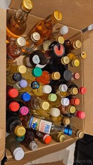 Sběratelský alkohol minilahvičky