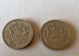 Mince UK 1 Pound 2 kusy - 1