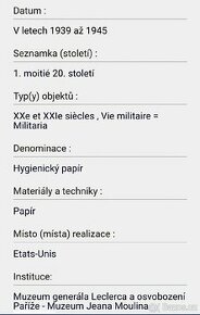 HYGIENICKÝ PAPÍR(TOALETNI PAPÍR)