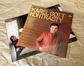 Vinyl LP Album Karel Gott Kontrasty