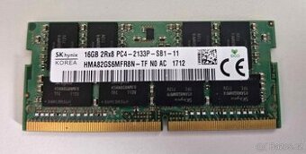 pamet HYNIX 16GB 2Rx8 PC4-2133P-SB1-11, DDR4, 2133 MHz