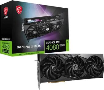 MSI GeForce RTX 4080 SUPER 16G GAMING X SLIM