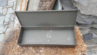 Německá plechová krabička na díly MG 34 nebo MG 42